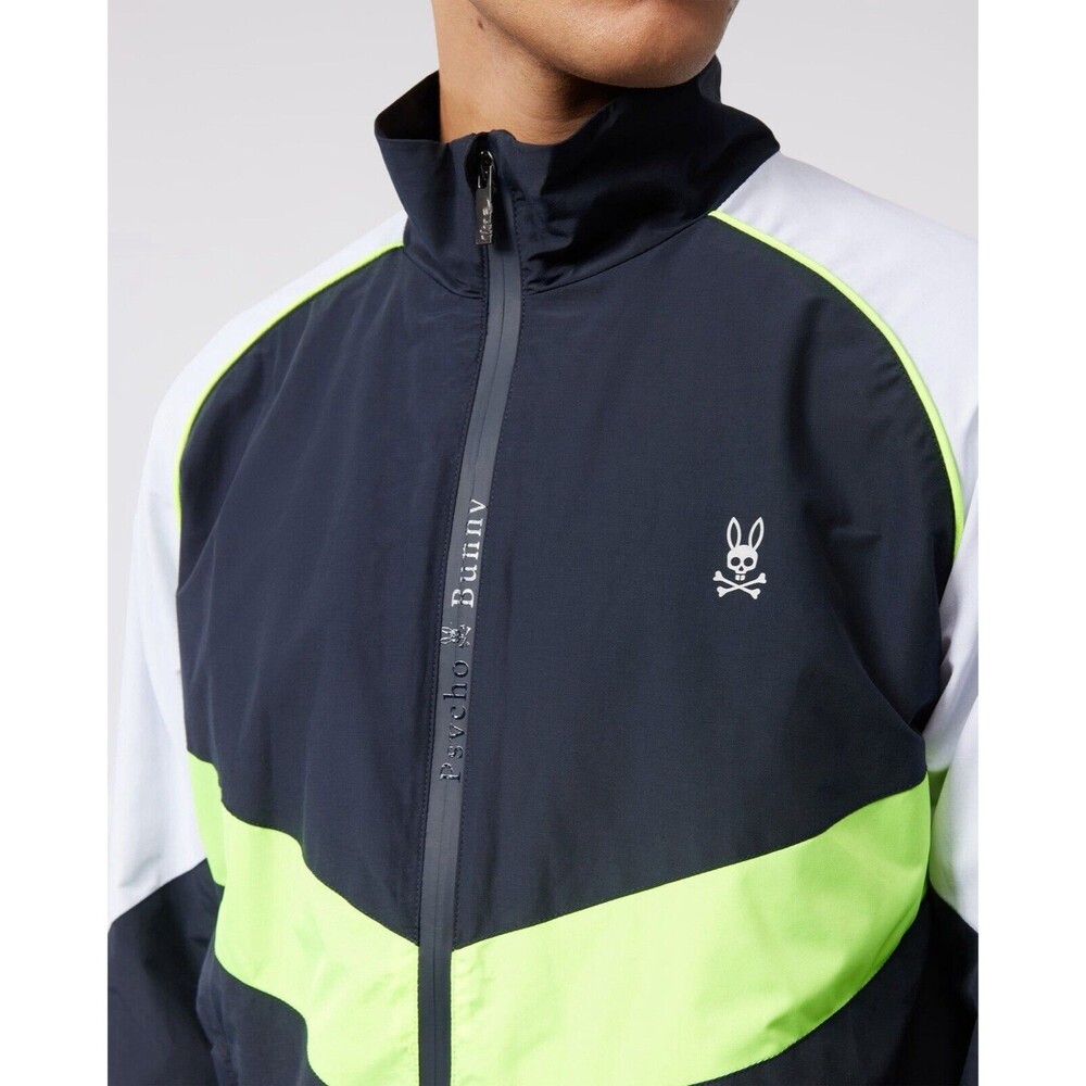 Psycho Bunny Mens size 7/XL Lowick Sport Full Zip Jacket color blocked NWT $195 - Picture 12 of 13